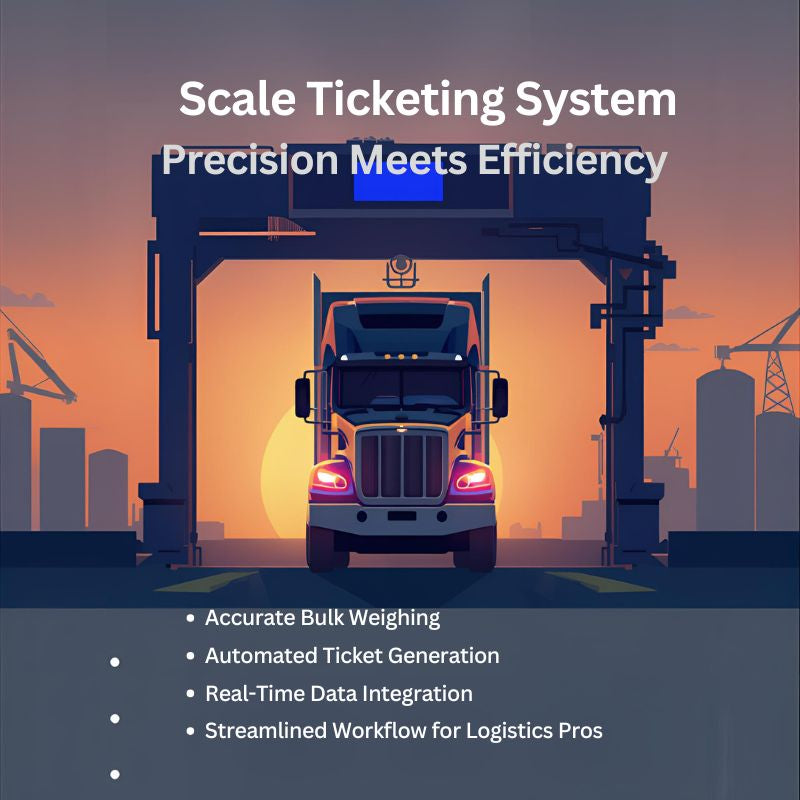Scale Ticketing System Bulk Weigh Industry