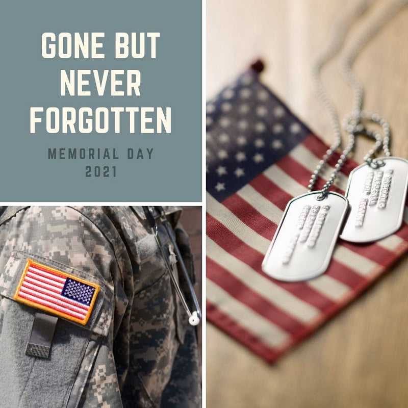 Memorial Day Updates