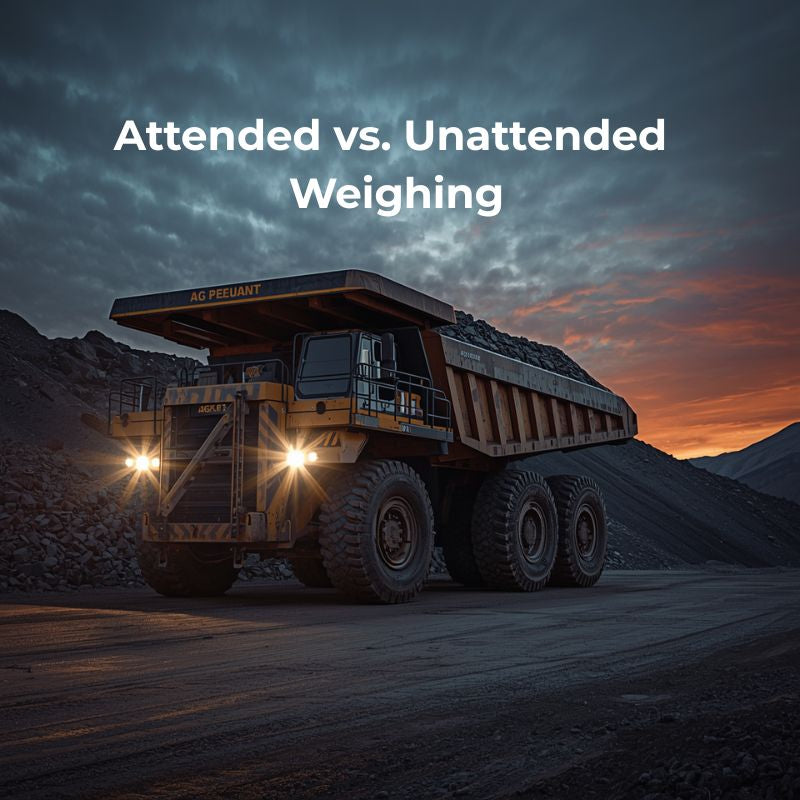 Attended and unattended truck scale weighing systems comparison