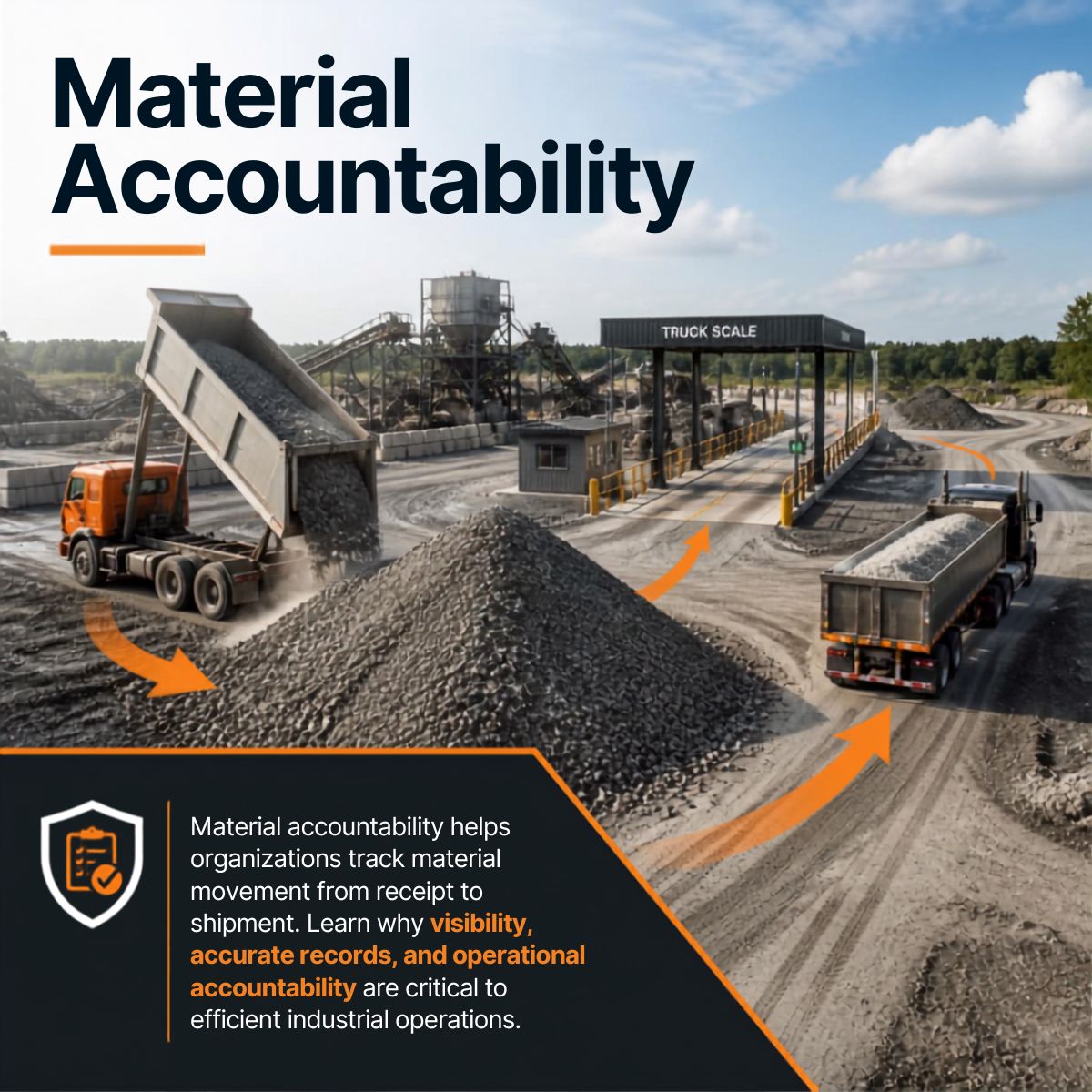 aggregates material accountability
