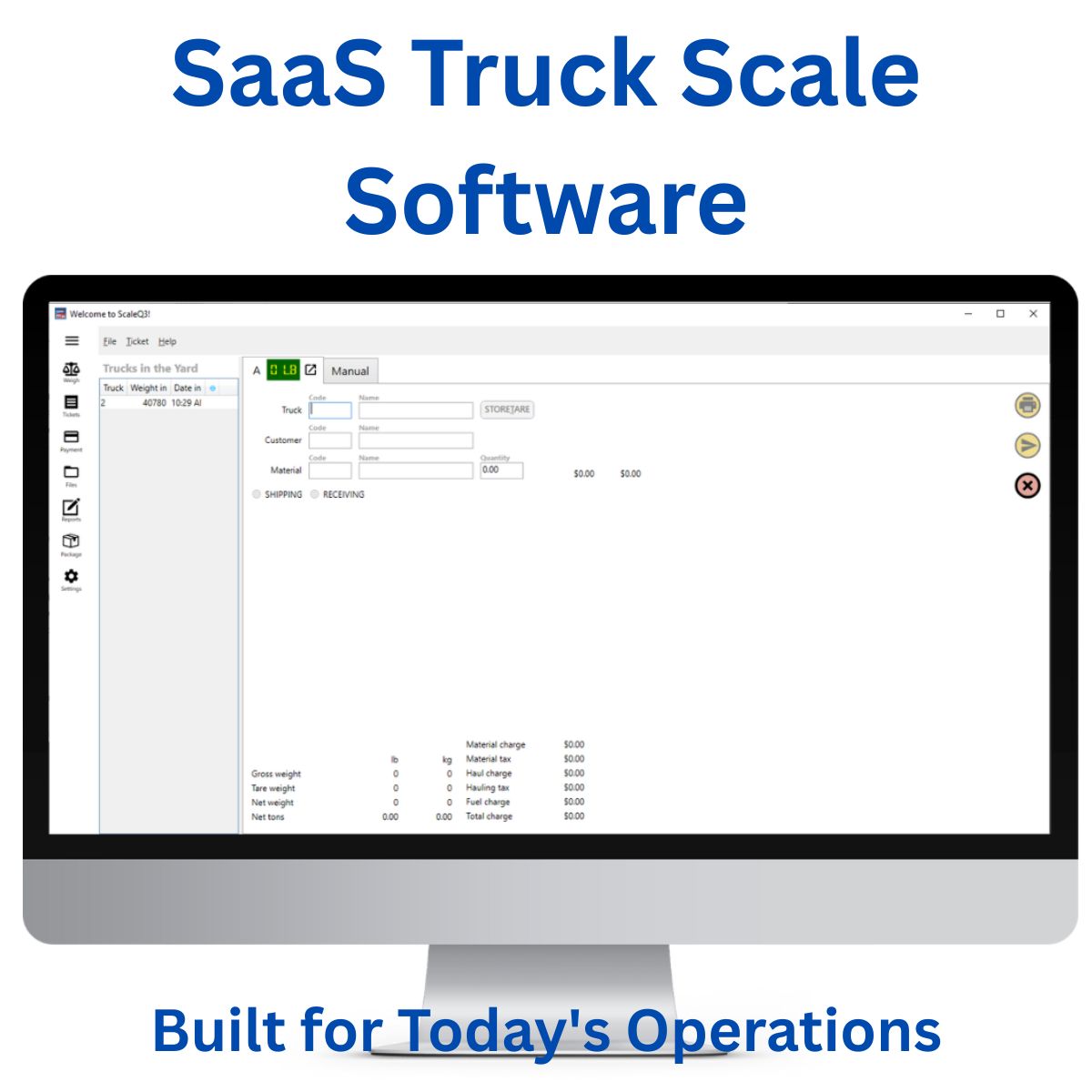 SaaS Truck Scale Software