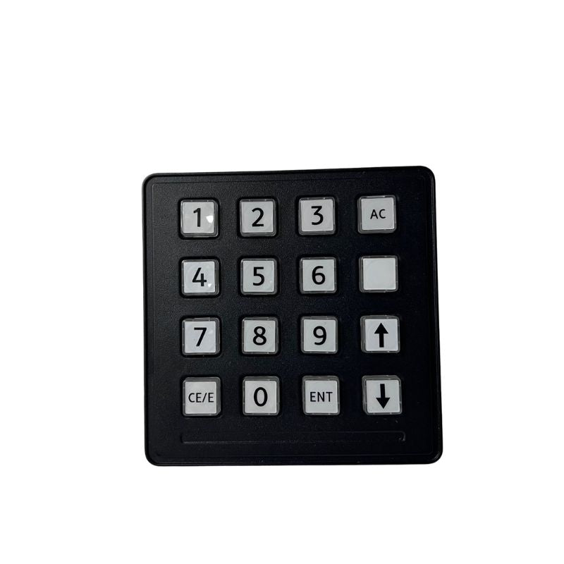 Durable 16‑Key Keypad for Outdoor Truck Ticketing Kiosks