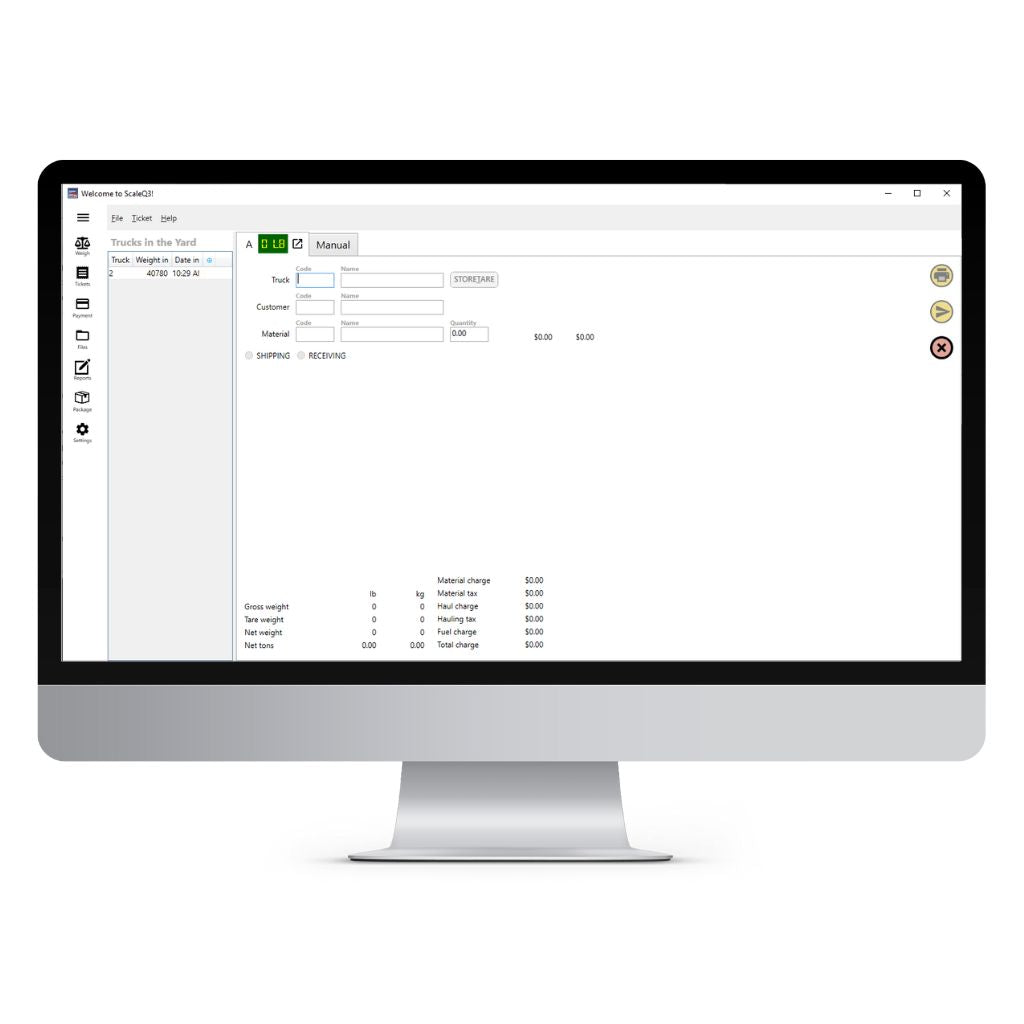 Scale Programs Scale Management Software, Truck Scale Software, Scale Ticketing