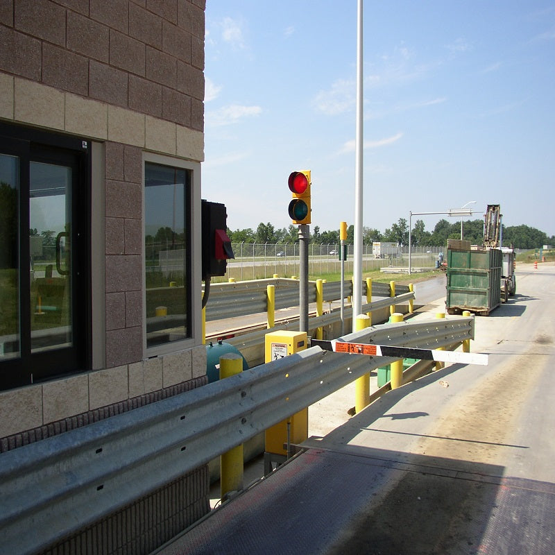 traffic light at job site